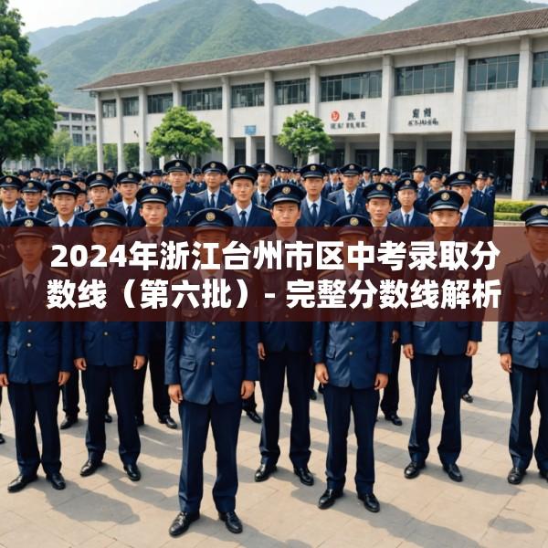 2024年浙江台州市区中考录取分数线（第六批）- 完整分数线解析与招生政策解读