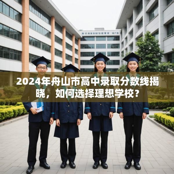 2024年舟山市高中录取分数线揭晓，如何选择理想学校？