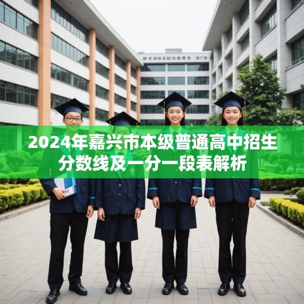 2024年嘉兴市本级普通高中招生分数线及一分一段表解析