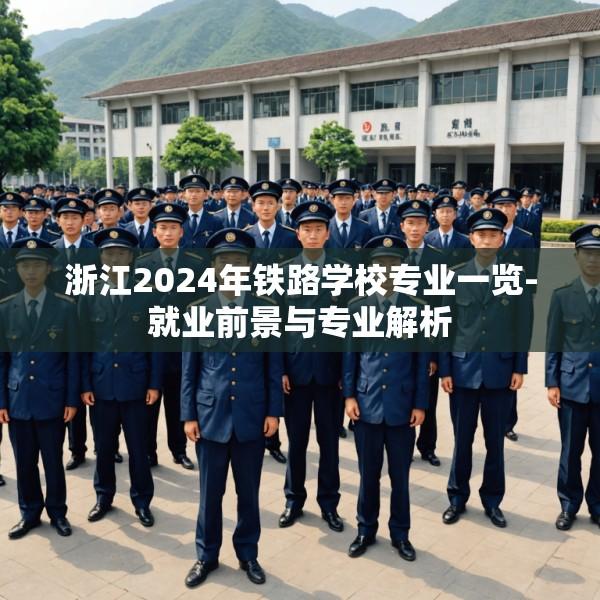 浙江2024年铁路学校专业一览-就业前景与专业解析