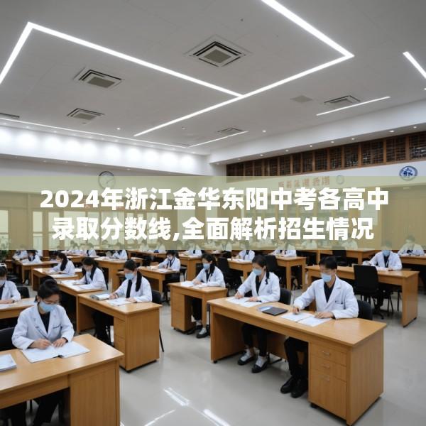 2024年浙江金华东阳中考各高中录取分数线,全面解析招生情况