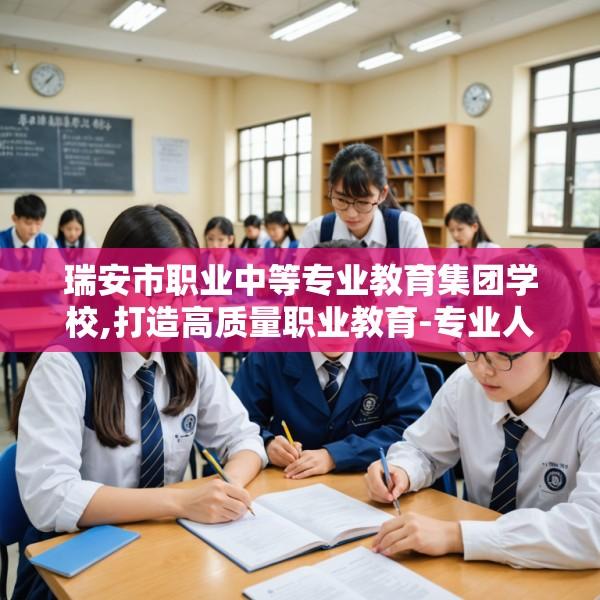 瑞安市职业中等专业教育集团学校,打造高质量职业教育-专业人才培养